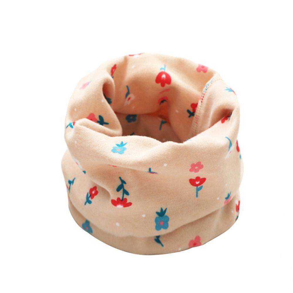 1-16 Years Old Cashmere Kids Winter Scarf Elastic Neckerchief  for Baby Boys Girls