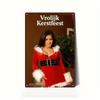 Christmas Pin-Up Girls Metal Sign, Office Gift Wall Decor 20x30cm