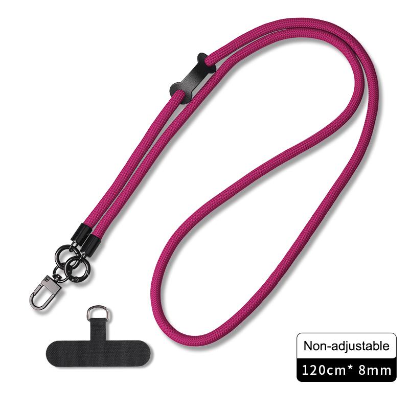 Универсальный шнурок для телефона, шнурок-ремешок против потери, съемный цветной шейный шнур, страховочная привязь для телефона, цепочка-брелок, веревка с картой