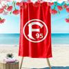 Fortuna Dsseldorf Print Beach Towel, Large Soft Quick Dry Towel for Beach Camping Swimming