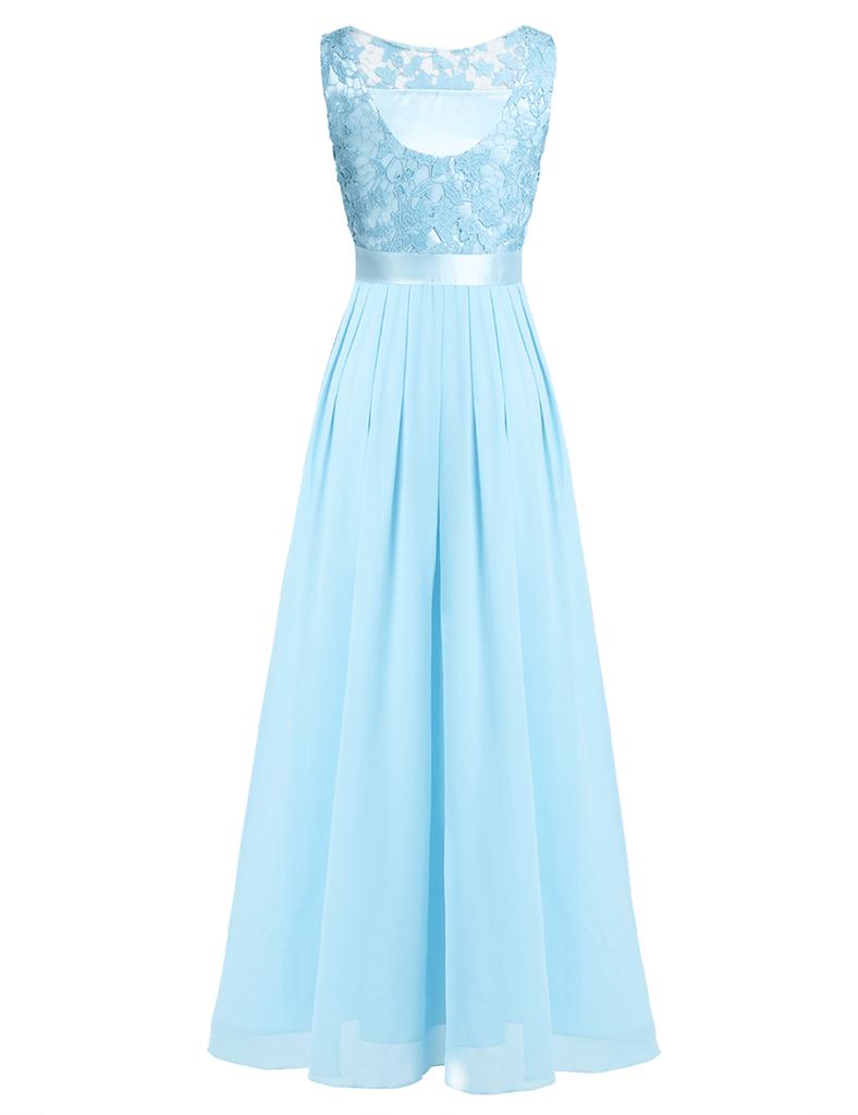 Женское шифоновое макси платье