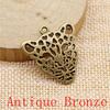 Tiger Lion Wolf Fox Charms Pendant For Bracelet Necklace Jewelry Making Craft Findings