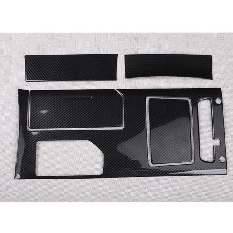 Для Toyota Camry XV40 2006 2007 2008 2009 2010 2011 салон автомобиля ABS углеродное волокно панель переключения передач крышка рамка
