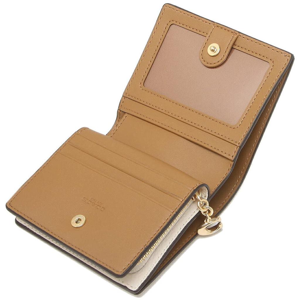 Outlet Bifold Wallet Mini Wallet White C2862 IMCHK [Coach] Женский [Товар]