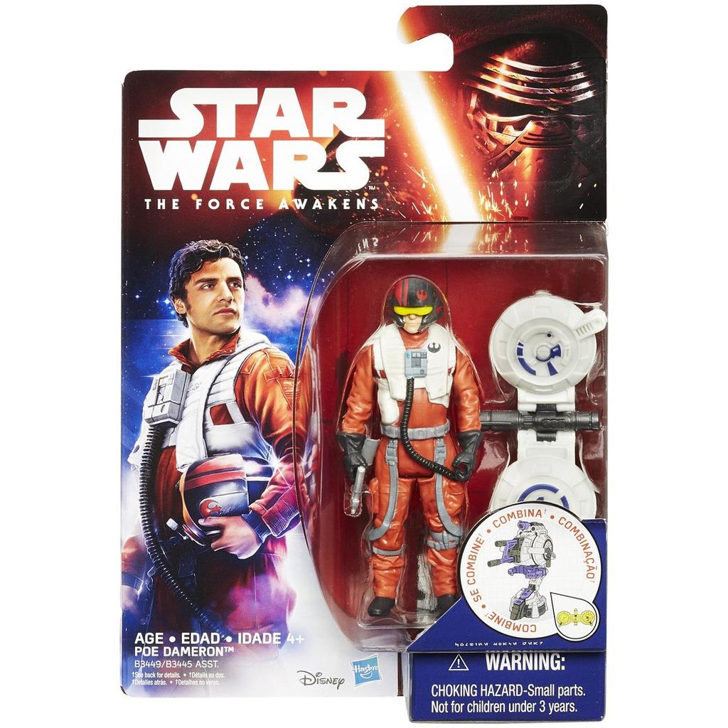 Star Wars The Force Awakens Basic Figure Poe Dameron