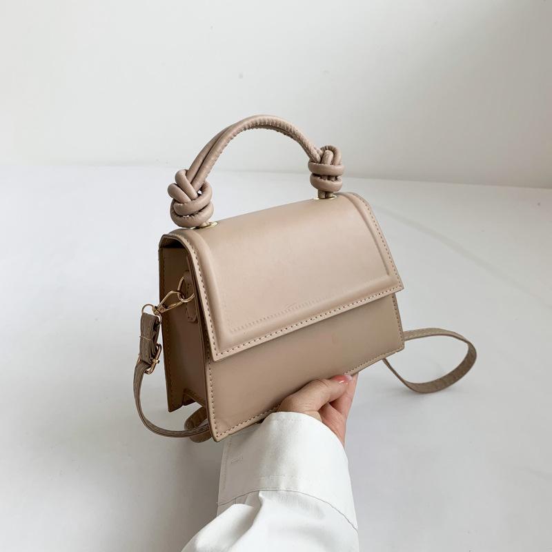 Популярная сумка-мессенджер лето новая мода простая сумка-мессенджер повседневная нишевая сумка через плечо маленькая квадратная сумка