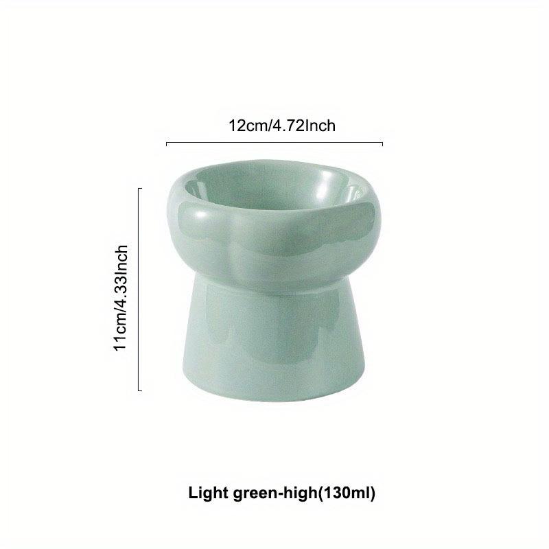 Керамические миски для домашних животных, керамические миски с высокими ножками для кошек, кормушка для собак, поилка для домашних животных, миска для кормления кошек и щенков с высокой посадкой