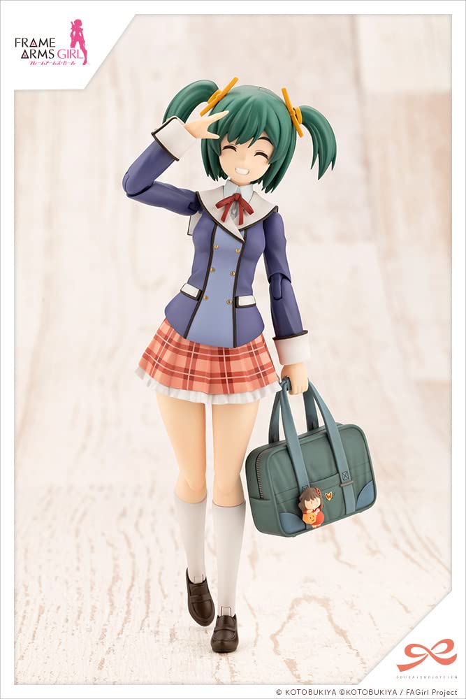 KOTOBUKIYA Sosai Garden Takeko Kotobuki High Height 155mm Scale Plastic Model Girls' [Wakaba Girls' School/Winter Clothes] 1/10