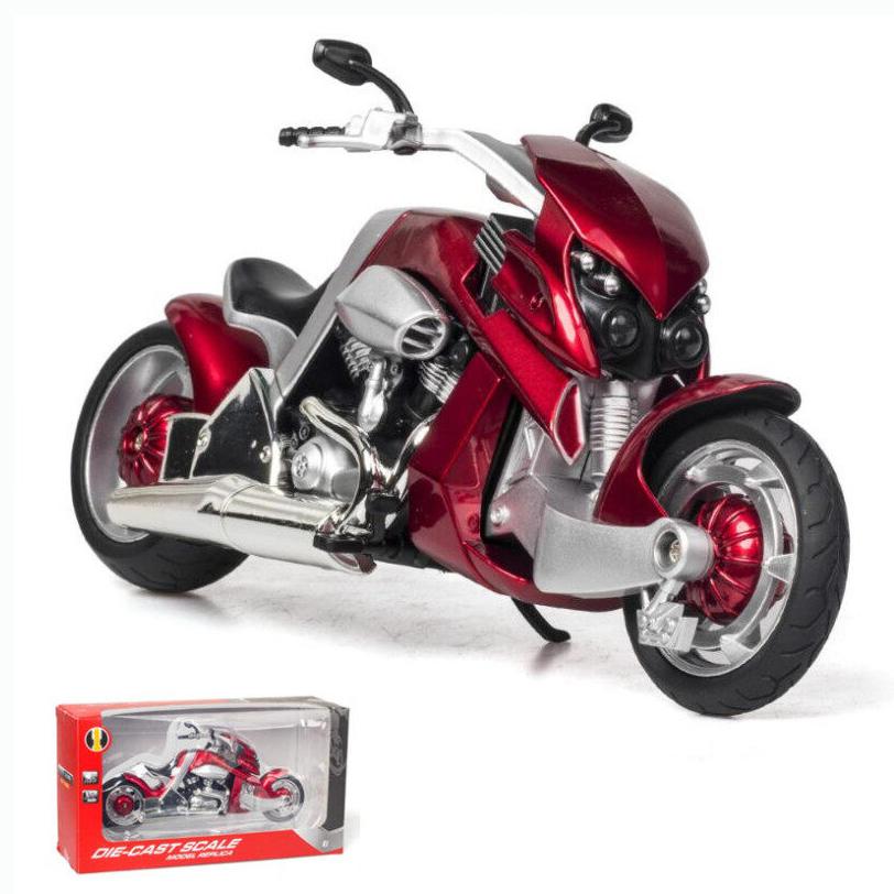1:12 Scale Tyrannosaurus Rex V-REX Alloy Racing Motorcycles Model, with Simulation Street Motorcycle Model Collection