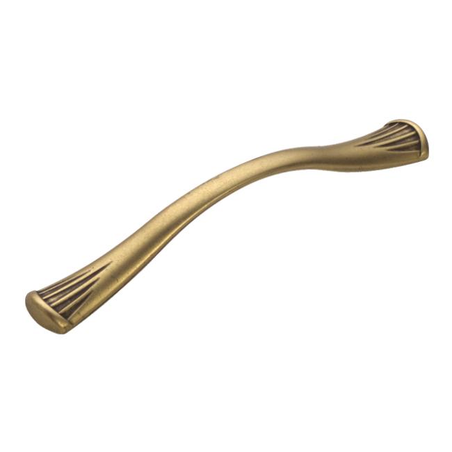 UR15 handle, patina on brass, 128mm