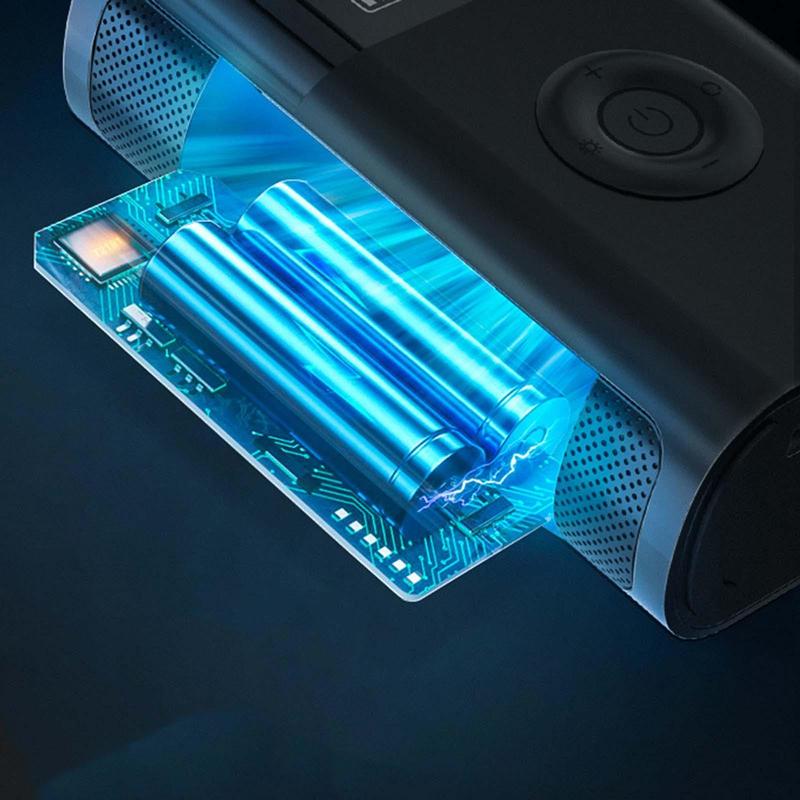 Mini Air Compressor Tire Inflator Digital LCD Electric Pump Cordless Fast Inflation for Car and Bike Tires