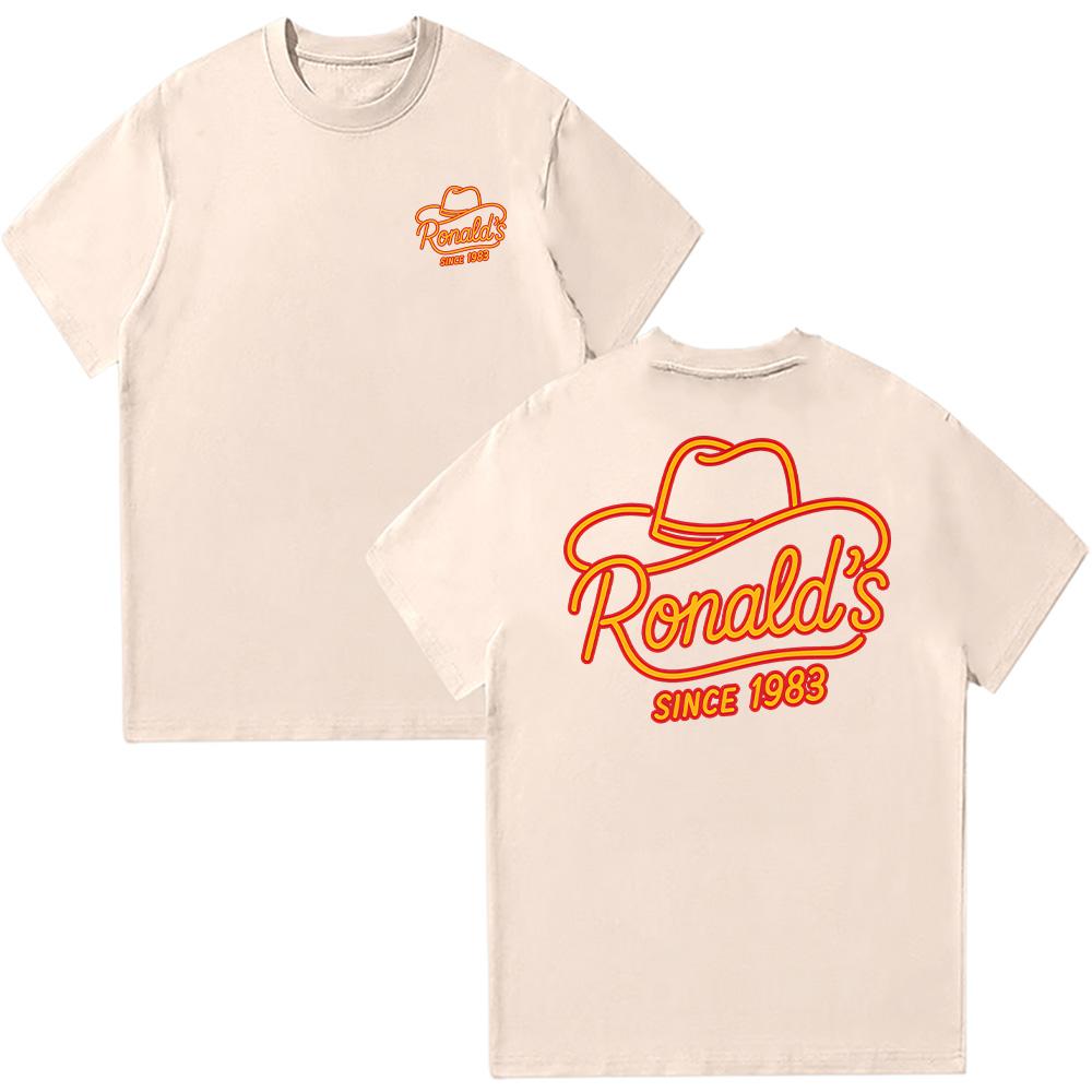 Falling In Reverse Ronald's Tee Falling In Reverse Band Fan Gift T-shirts Men's Clothing Summer Cotton Short Sleeve Women Tshirt