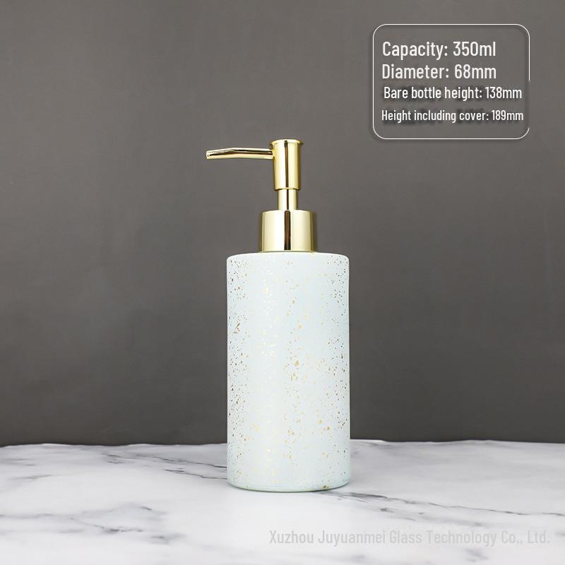 Стеклянный флакон для лосьона и мыла в скандинавском стиле для дома, дезинфицирующее средство для рук и гель для душа в отеле