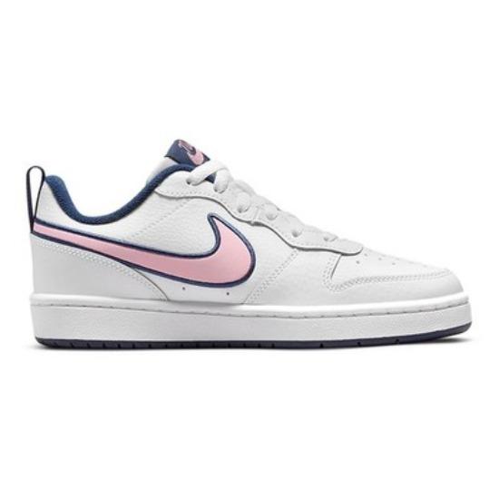 Nike Court Borough Low 2 SE1 Белый Синий Розовый GS DB3090-100