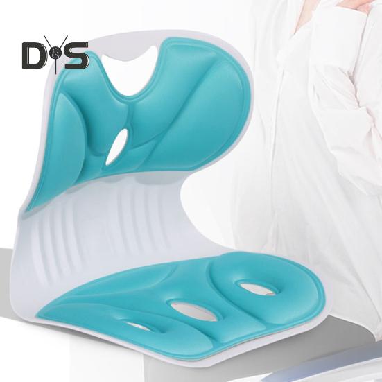 Waist Cushion Ergonomic Back And Lumbar Support for Good Posture Correction And Back Pain Relief Office Chair Back Pad Work Gaming Students Drivers