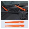 ABS Front Window Windshield Wiper Compatible with Jeep Wrangler JL JT Gladiator 2018-2022 Trim Decorative Cover Exterior Car Accessories