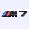 BMW M series M1 M2 M3 M4 M6 M7 rear luggage compartment logo sticker ABS changed to silver/black sticker M logo