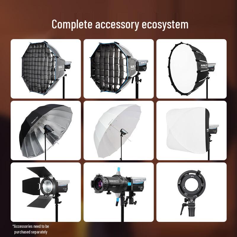 Комплект светодиодного видео света NANLITE FC-60B Bi-Color