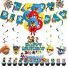 Набор для праздника «Щенячий патруль» Делюкс декор для дня рождения с воздушными шарами и баннерами для детей