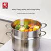 Zwilling Супница из нержавеющей стали Nova Plus 24 см с пароваркой