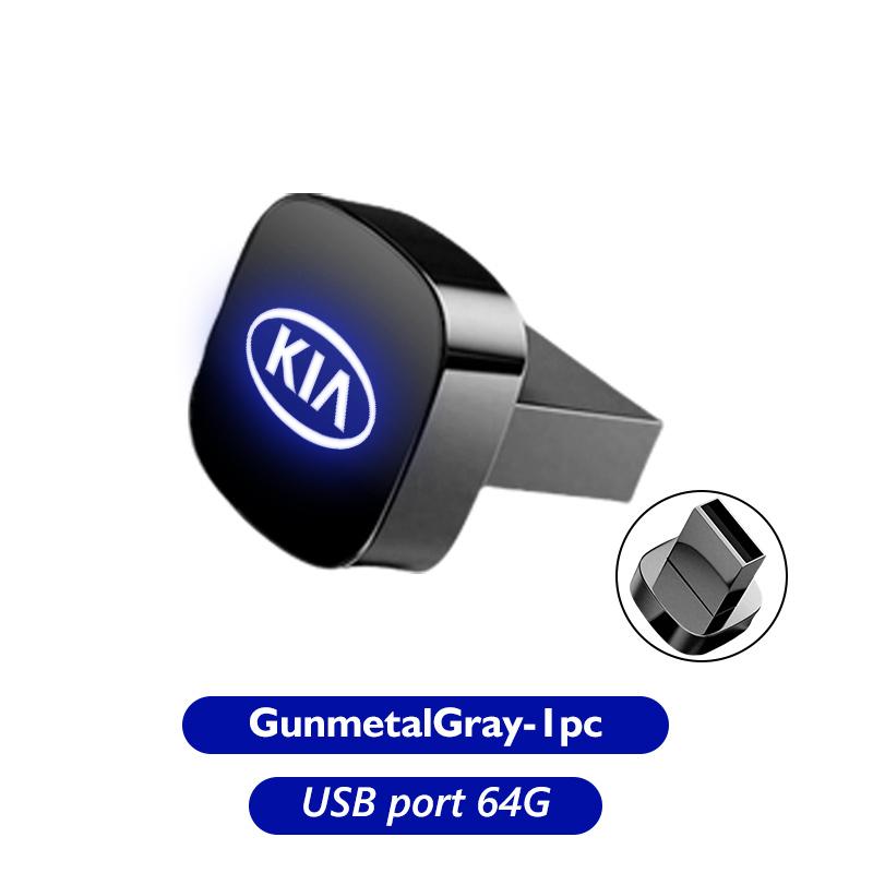 AAOJ1 For KIA Car Accessories USB/Type-c Flash Drives Mini Memory Stick Plug Rio K5 K2 Sportage Ceed Sorento Picanto Stinger Soul