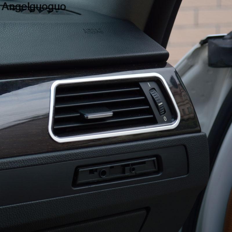 3 шт., накладка на розетку переменного тока, наклейки на рамку для выхода воздуха, чехлы для BMW 3 серии E90 2005-2012 гг. ( красный, серебристый