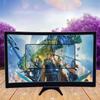 12-дюймовый большой 3D HD усилитель, изогнутый экран, увеличитель экрана мобильного телефона, подставка для видеоусилителя смартфона.
