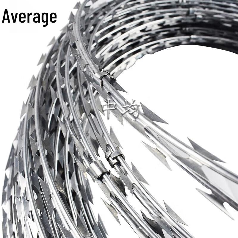 Hot-dip Galvanized Razor Wire Security Coil