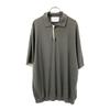 COLUMN Made In Japan Short Sleeve Polo Shirt L Gray Men's Used