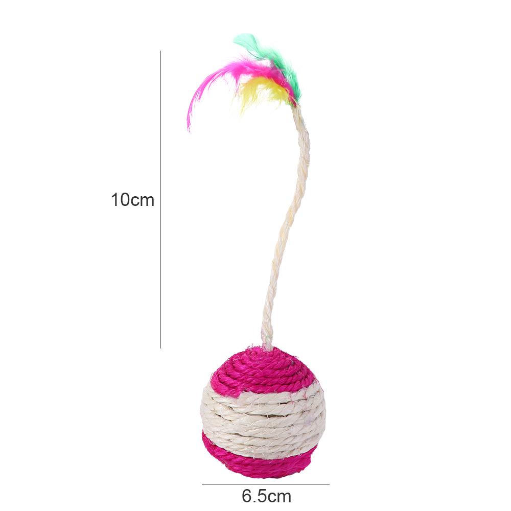 Interactive Toys Playing Sisal Cat Scratching Cat Scratching Ball Cat Balls Chew Ball Molar Ball