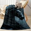 Horse Blanket Durable Comfort Great for Livingroom Couch Picnics for All Occasions Playful Design Suitable for Gifting Relatives and Friends