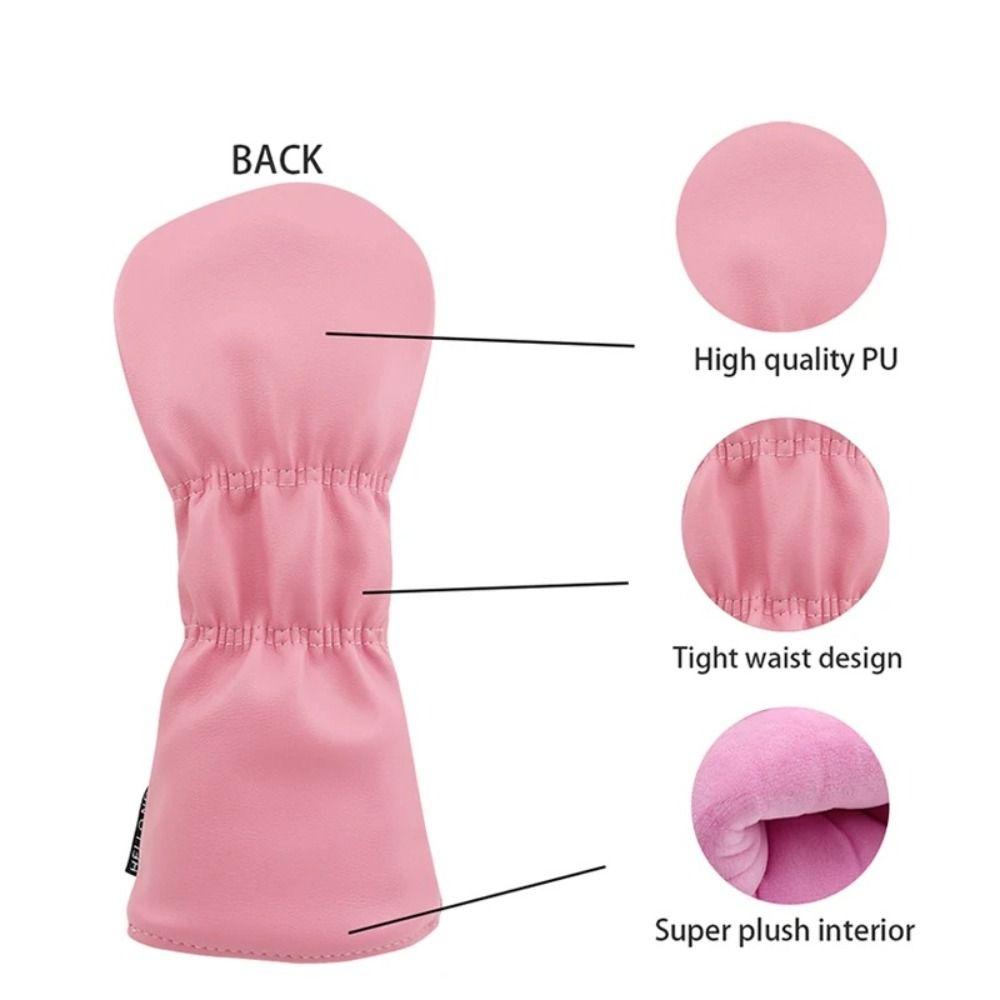 Soft And Durable Golf Club Protector Sakura Pattern Wood Headcover Golf Head Cover  Driver Fairway