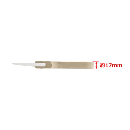 Shimotori Corporation Wooden Handle Rubber Spatula, Large, Made in Japan, 448