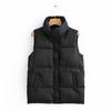 Winter Women's Fashion Cotton Jacket Warm Cotton Jacket Casual Women's Sleeveless Jacket Women's Jacket