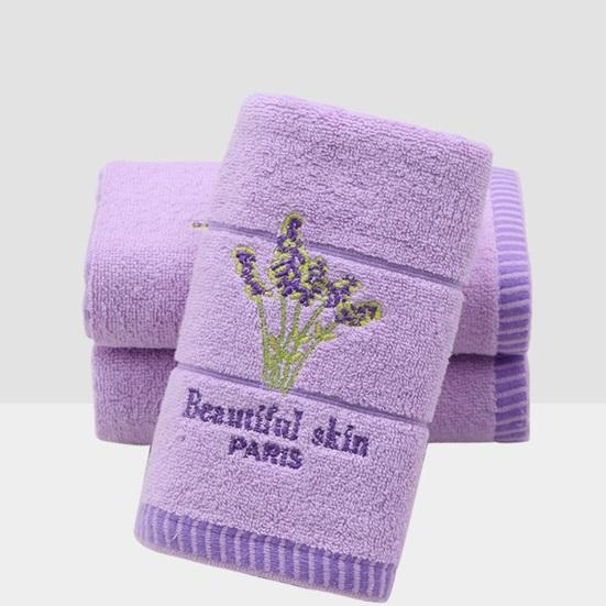 74x33 см прямоугольное сильное водопоглощение, мягкое, очень толстое полотенце для лица для взрослых с узором лаванды, полотенце для ванны и душа, аксессуары для ванной комнаты