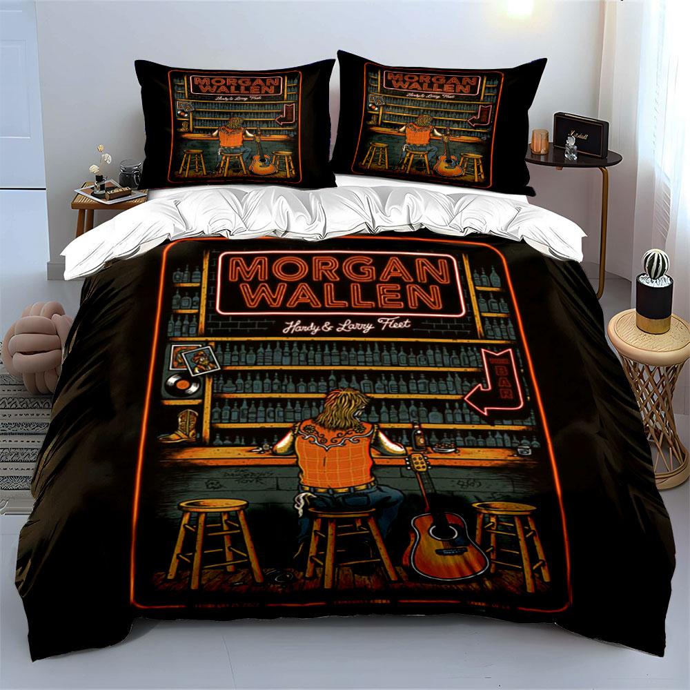 Country Bar Style Bedding Set Bedding Duvet Cover Set Duvet Cover Pillowcases (1*Duvet Cover 2*Pillowcases, without duvet insert)