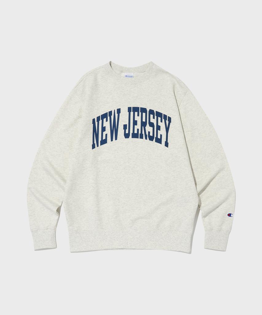 Champion Свитшот с круглым вырезом New Jersey Cvc Кремовый