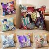 Чехол на подушку из аниме EEnsemble Stars, шелковистый короткий плюш, скрытая молния, пылезащитный чехол для диванной подушки, для домашнего декора