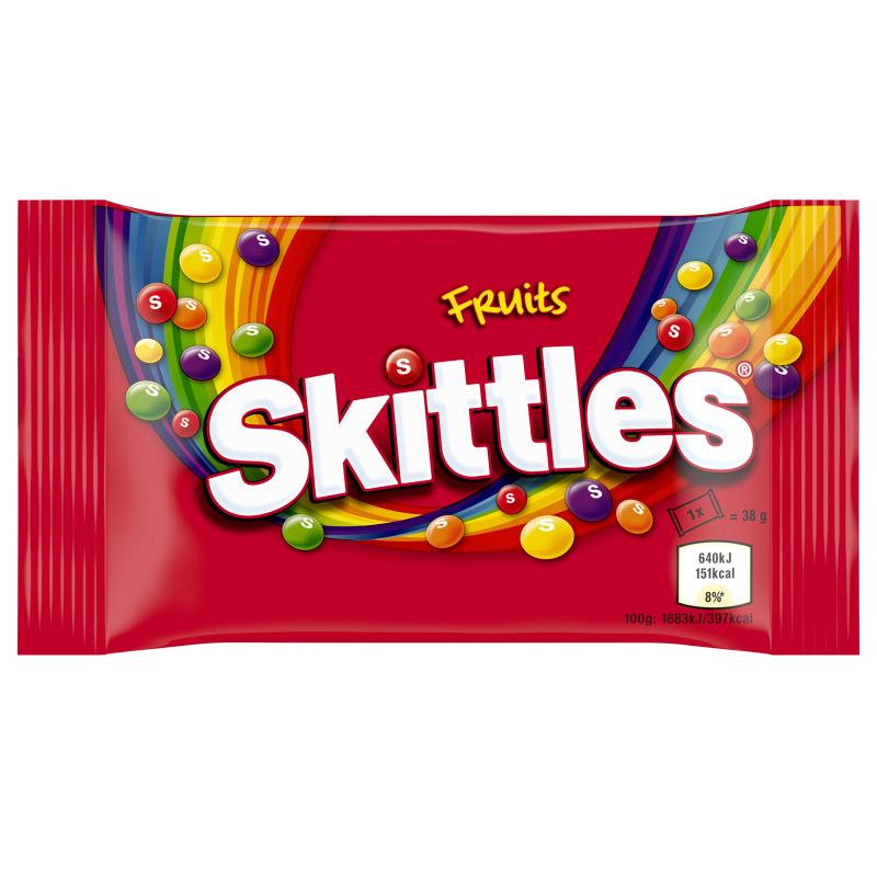 Skittles Fruits Cukierki Do Żucia 38 G