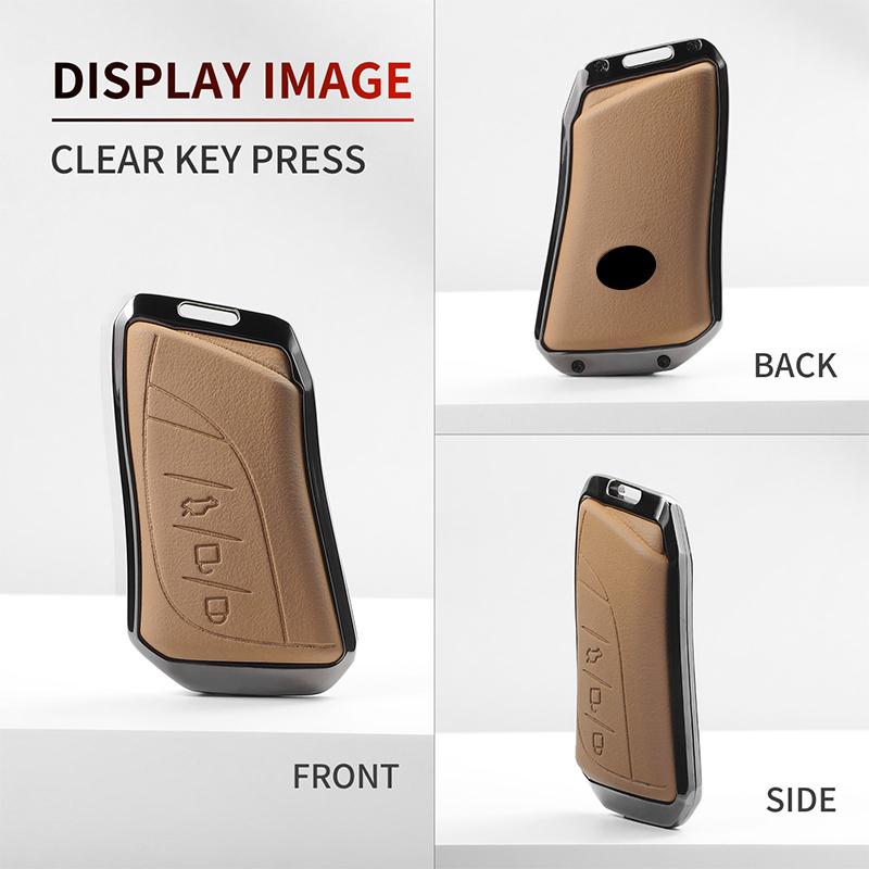 Leather Metal Car Smart Remote Key Case Cover For Lexus NX ES UX US RC LX GX IS RX 200 250h 350h LS 450h 260h 300h UX200