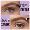 Crayon et poudre à sourcils 2-en-1 Brow Satin MAYBELLINE NEW YORK - 01 Dark blond