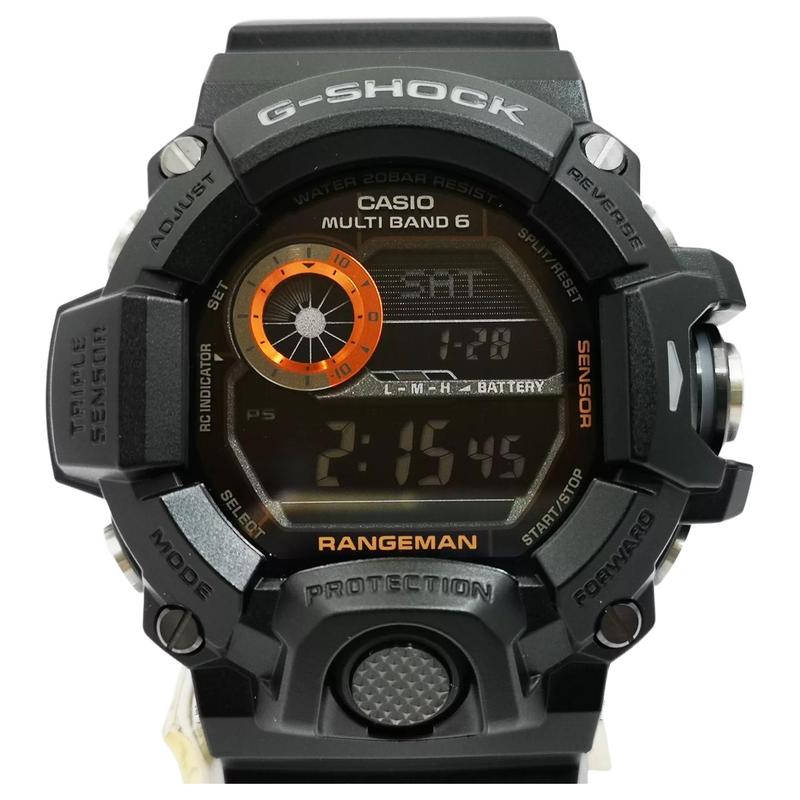 Casio G-SHOCK MASTER OF G Range Man тройная индукция солнечный механизм ремешок из смолы японские и корейские часы мужские часы черный циферблат GW-9400BJ-1JF