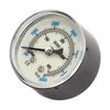 6000 Psi CO2 Pressure Gauge 1/8npt Thread Air Pressure Gauge Double Scale Luminous Carbon Dioxide