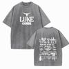 Luke Combs Tour Shirts Vintage Harajuku Summer  Unisex O-Neck Short Regular  Sleeve Cotton T-Shirts