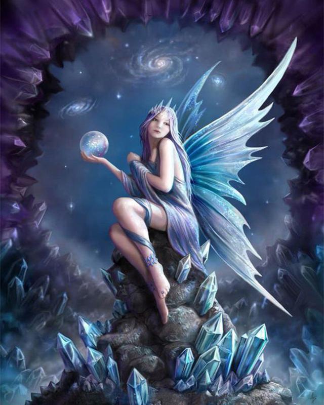 5D DIY алмазная живопись Русалка полная дрель вышивка крестиком Алмазная вышивка феи и животные домашняя картина горный хрусталь подарок ручной работы