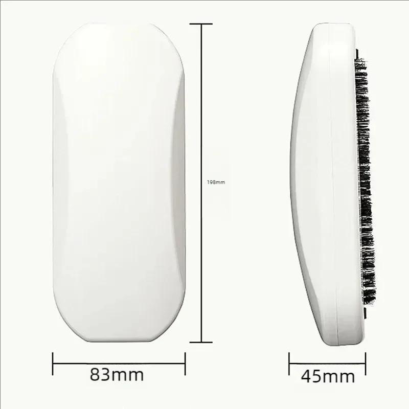 Щетка для пыли для ковров, пластиковая прикроватная тумбочка, подметальная машина для подметания шерсти домашних животных, очиститель для пуха, липкий сборщик, валик для ворса, подметание одежды