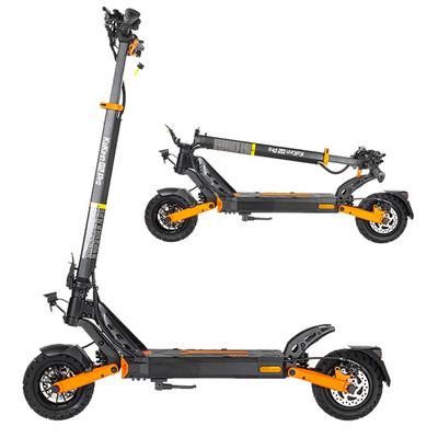 Kukirin G2 Pro ABE Electric Scooter with 9-inch Tubeless Tires, 48V 15.6Ah, and Dual Front and Rear Springs for Shock Absorption