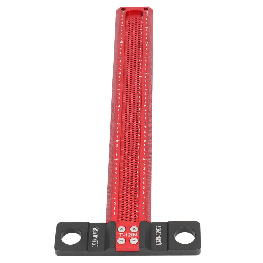 Т-образная линейка для маркировки отверстий, износостойкая, из алюминиевого сплава, точный калибр для маркировки отверстий типа Т