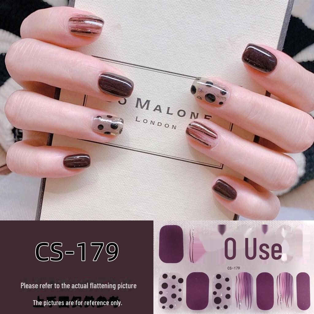 Водостойкие долговечные 3D-гелевые наклейки для ногтей без запекания — съемные и носимые дизайны для всех ногтей для женщин