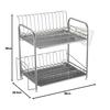 Pearl Metal Resin Dish Drainer, 2-Tier, Simple Wear HW-7301
